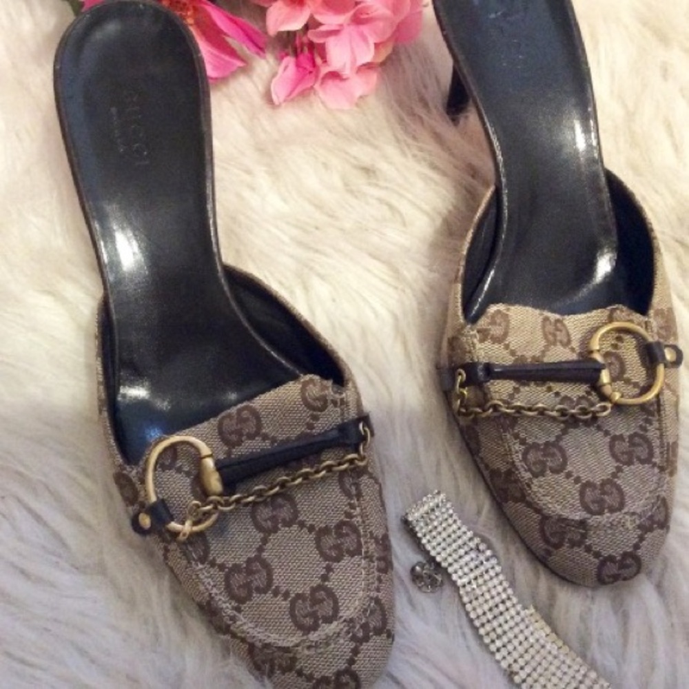 Gucci monogram slides - Picture 2 of 6